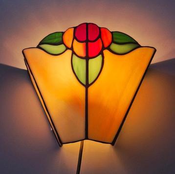 Wandlamp - Exclusieve Tiffany Stijl Muurlamp - No Reserve -