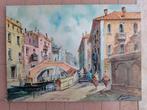 Silvestro Tavoletta (1937-2007) - Venezia con personaggi