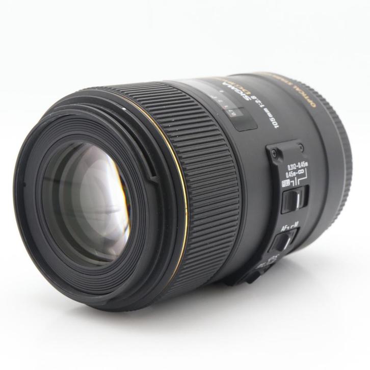 Sigma 105mm F/2.8 EX DG Macro OS HSM Canon EF | Tweedehands, Audio, Tv en Foto, Foto | Lenzen en Objectieven, Zo goed als nieuw