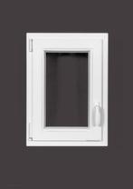 PVC raam draai kiep b50xh70 cm wit, Doe-het-zelf en Bouw, Glas en Ramen, Gevelraam of Ruit, Minder dan 80 cm, Minder dan 80 cm