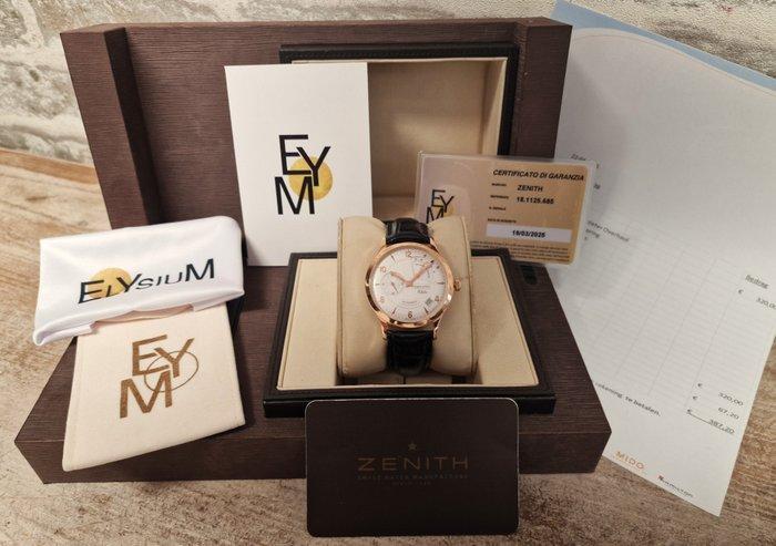 Zenith - 18k Elite Power Reserve - Zonder Minimumprijs -, Handtassen en Accessoires, Horloges | Heren