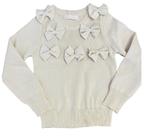 Will Fashion Trui met strikken Beige, Kinderen en Baby's, Ophalen of Verzenden, Nieuw, Will Fashion, Meisje