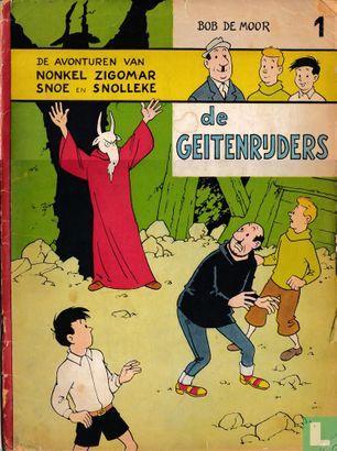 Nonkel Zigomar, Snoe en Snolleke - De geitenrijders - 1956, Boeken, Stripverhalen, Gelezen, Eén stripboek, Verzenden