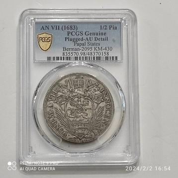 Italie, États Pontificaux Innocenzo XI (1676-1689). 1/2