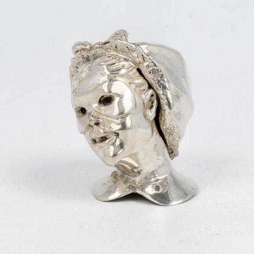 Marin Daniela Bonello Venetiaans Carnaval - Personnage, Antiek en Kunst, Antiek | Zilver en Goud
