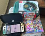 Nintendo - Stacked Nintendo Switch Zelda Edition Collection