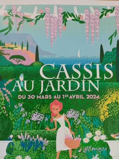 Monsieur Z - Cassis au Jardins, Antiek en Kunst, Kunst | Tekeningen en Fotografie