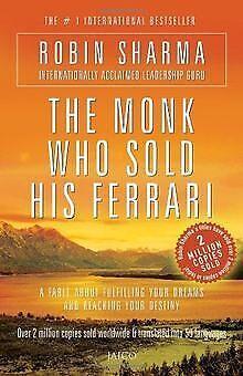 The Monk Who Sold His Ferrari  Sharma, Robin S.  Book, Livres, Livres Autre, Envoi