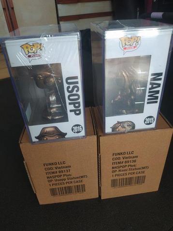 Funko - Funko Pop Funko Pop Plus , Nami 2015 e Usopp 2016,