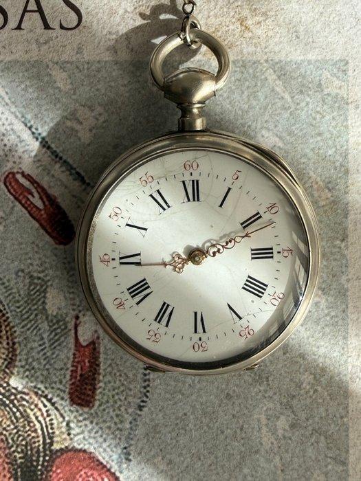 Antique Unbranded - Key Wind Wach - 1850-1900, Handtassen en Accessoires, Horloges | Heren