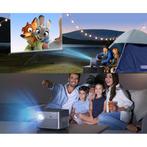 P64 Projector - 500 ANSI Lumen - Android Beamer Home Media, Verzenden