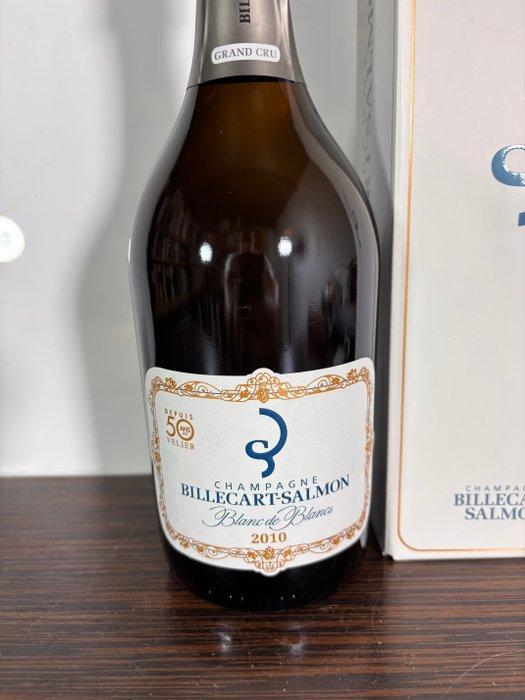 2010 Billecart-Salmon - Champagne Blanc de Blancs - 1 Fles, Verzamelen, Wijnen