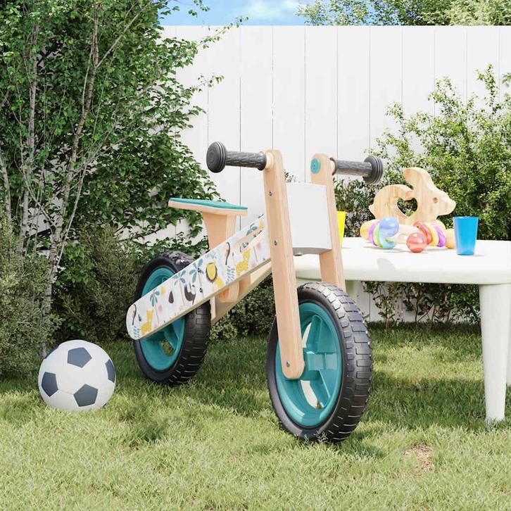 vidaXL Loopfiets voor kinderen blauw met print, Kinderen en Baby's, Speelgoed | Buiten | Los speelgoed, Nieuw, Verzenden