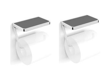 Veiling - 2x Beaux closetrolhouder zonder klep m/ planchet U beschikbaar voor biedingen