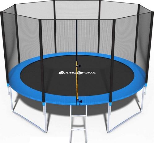 Veilige trampoline 366 cm met net en ladder - Geschikt vo..., Kinderen en Baby's, Speelgoed | Buiten | Trampolines, Nieuw, Ophalen of Verzenden