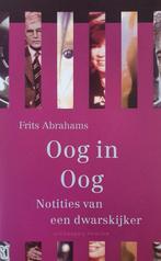 Oog in oog 9789057590627, Livres, Art & Culture | Danse & Théâtre, Frits Abrahams, Verzenden
