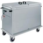 Bain Marie Wagen | Deksel + Kast | Draaideur | 2x GN 1/1 |, Zakelijke goederen, Verzenden, Nieuw in verpakking