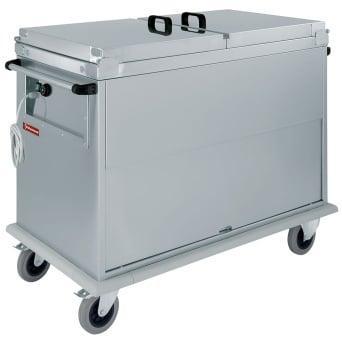Bain Marie Wagen | Deksel + Kast | Draaideur | 2x GN 1/1 |, Zakelijke goederen, Horeca | Keukenapparatuur, Nieuw in verpakking