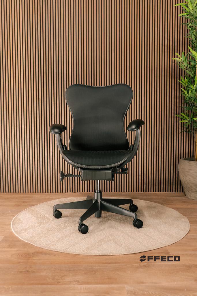 Herman Miller Mirra Black (Zwarte Bureaustoel) Als Nieuw!, Huis en Inrichting, Bureaustoelen, Bureaustoel, Zwart, Zo goed als nieuw