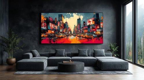 CoCo - Manhattan’s Color Symphony - XXL, Antiquités & Art, Art | Peinture | Moderne