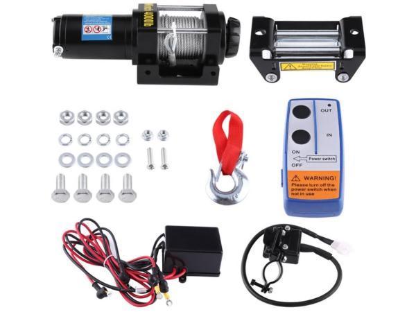 Veiling - Lier Elektrisch 4000 lbs / 1814 kg 12 volt, Doe-het-zelf en Bouw, Lieren en Takels