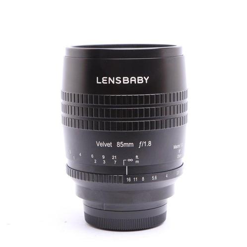 Lensbaby Velvet 85 85mm F/1.8 Macro Fuji X (**zie, TV, Hi-fi & Vidéo, Appareils photo numériques