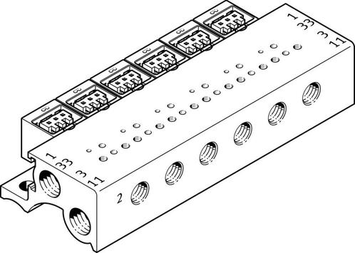 Manifold Festo - 197223, Doe-het-zelf en Bouw, Gereedschap | Overige machines, Verzenden