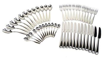 Alessi - Ettore Sottsass - Ménagère (48) - Set de 48 pièces, Antiek en Kunst