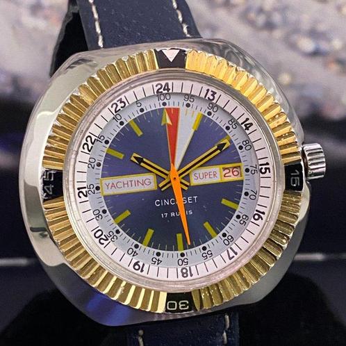 Cincaset - Yachting Diver - Sans Prix de Réserve - Homme -, Handtassen en Accessoires, Horloges | Heren