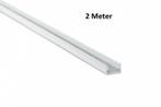 LED Profiel 2 meter - 9,3x16mm DESIGN A - WIT, Doe-het-zelf en Bouw, Nieuw, Verzenden