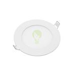 LED inbouw downlight rond 6W Ø118mm Euro stekker (inclusief), Verzenden, Nieuw, Overige materialen