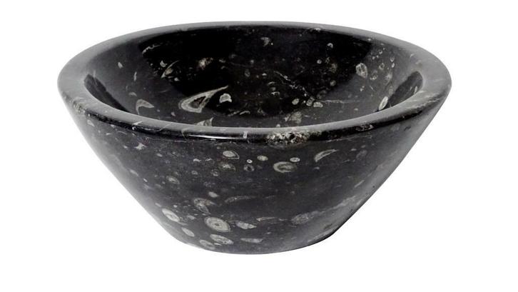 Sanifun Fonteintje Amora orthoceras marmer zwart, Huis en Inrichting, Badkamer | Badtextiel en Accessoires, Overige typen