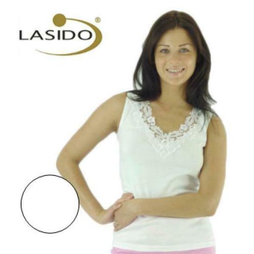 Kanten hemden Lasido dames zonder mouw | WIT | GROOTHANDEL, Vêtements | Femmes, Blouses & Tuniques, Envoi