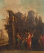 École italienne (XVII) - Das Bündnis in den Ruinen, Antiquités & Art