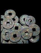 Java. 1 Cash Lot of 42 Pitis, Chinese style cash coins from