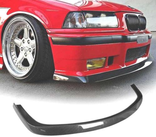 SPOILER LAME PARE-CHOCS BMW E36 91-99 LOOK M3 CARBONE, Auto-onderdelen, Carrosserie, Verzenden