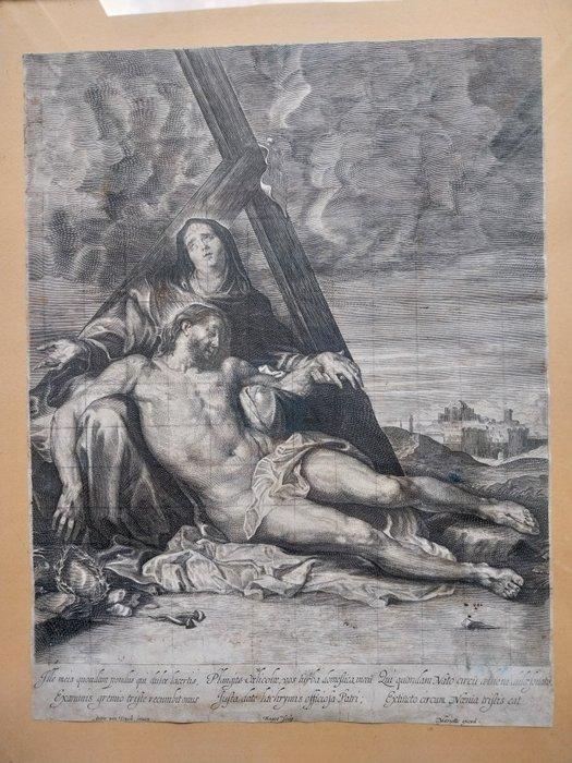 Anthony Van Dyck (1599-1641) - Pietà, Antiek en Kunst, Antiek | Overige Antiek