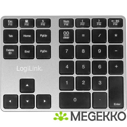 LogiLink ID0187 numeriek toetsenbord Universeel Bluetooth, Computers en Software, Toetsenborden, Nieuw, Verzenden