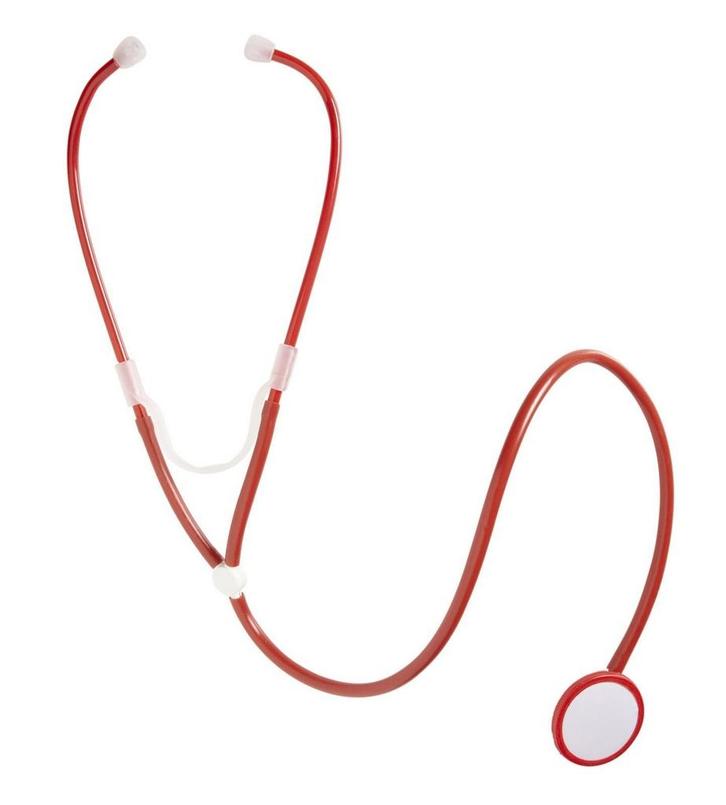 Rode Stethoscoop, Hobby en Vrije tijd, Feestartikelen, Nieuw, Verzenden
