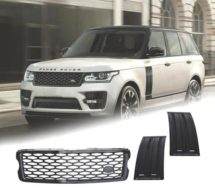 KIT GRILLE + ENTRÉES DAIR LATÉRALES POUR RANGE ROVER VOGUE, Auto-onderdelen, Carrosserie, Verzenden