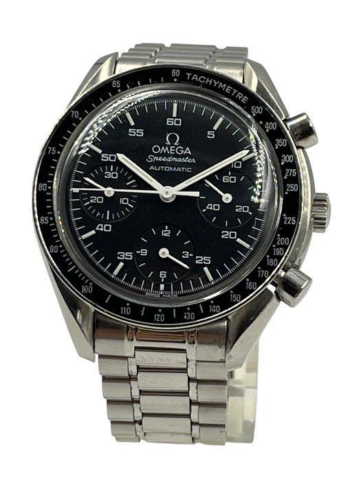 Omega - Speedmaster Reduced Chronograph - Zonder, Handtassen en Accessoires, Horloges | Heren