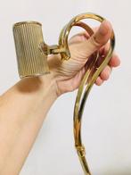 Wijnrek - Zink, Verguld messing - Fleshouder met schenker