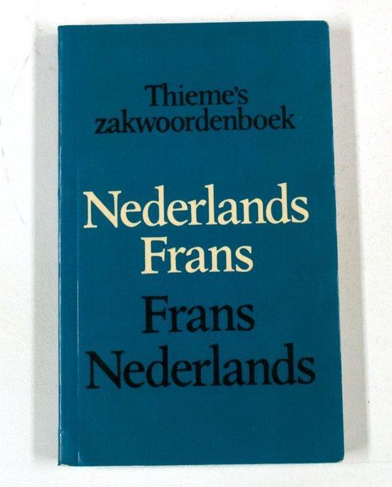 Thiemes zakwoordenboek neditie Frans Frans neditie, Boeken, Woordenboeken, Gelezen, Verzenden