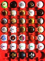 Collectie champagnecapsules - allemaal merken, geen