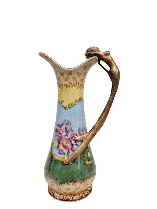 Karaf - Brons, Porselein, Antiek en Kunst, Kunst | Designobjecten