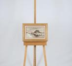 Willem Hendrik van der Nat (1864–1929) - Winterse sloot, Antiek en Kunst