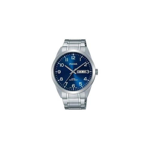 Pulsar Heren horloge 38 mm - Zilverkleurig PJ6061X1, Bijoux, Sacs & Beauté, Beauté | Parfums, Envoi