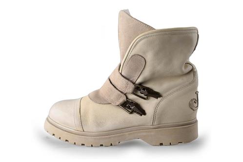 Cha Biker boots in maat 39 Beige | 5% extra korting, Kleding | Dames, Schoenen, Beige, Zo goed als nieuw, Overige typen, Verzenden