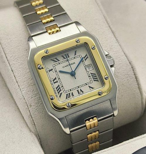 Cartier - Santos Galbee Automatic - 2961 - Unisex -, Handtassen en Accessoires, Horloges | Heren
