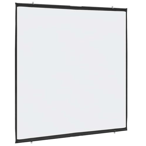 vidaXL Projectiescherm wandhangend 89 inch 1:1, TV, Hi-fi & Vidéo, Projecteurs vidéo, Envoi